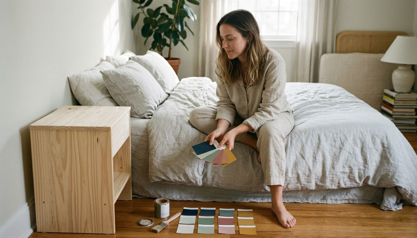 Comment choisir la couleur idéale pour votre table de chevet ?