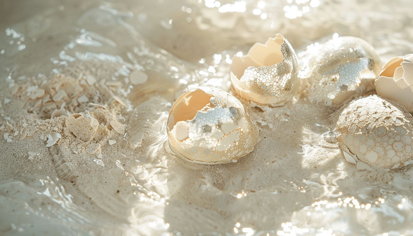 Comment les coquilles d'œufs améliorent les peintures réfléchissantes au soleil